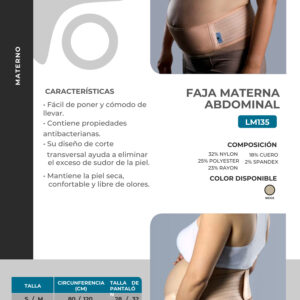 Faja materna abdominal
