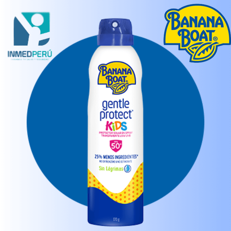 Bloqueador Banana Boat Gentle Protect Kids SPF 50 170 G / 180 ML