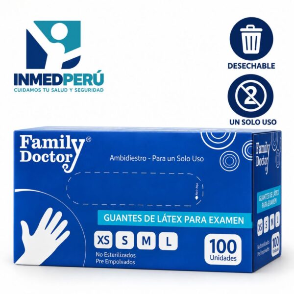 Guantes de Latex no estériles – Family Doctor