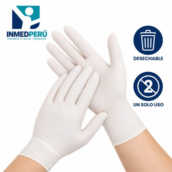 Guantes de látex