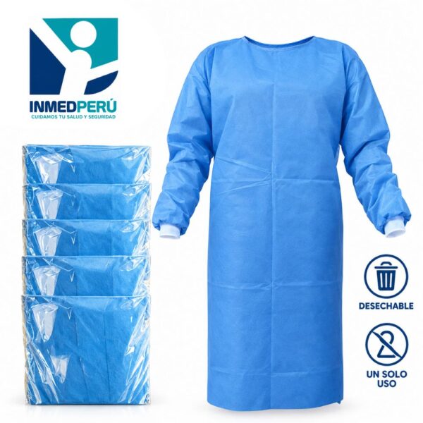 Mandiles Descartables Médicos