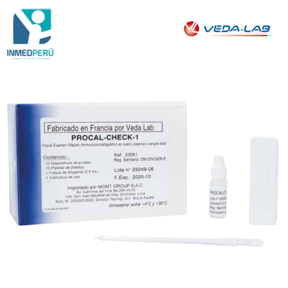 Procal Scale Prueba rápida de Procal Check 1 - Inmed Perú