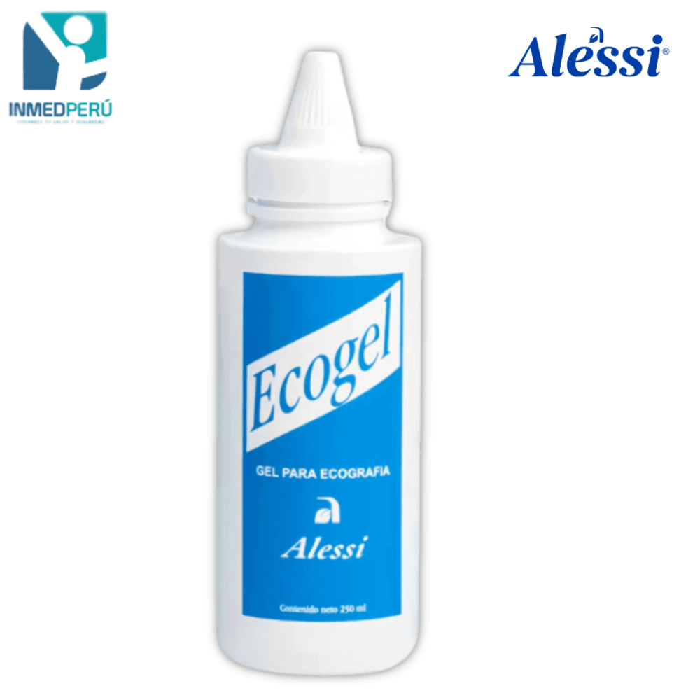 ECOGEL Gel de Ultrasonido y EKG (250 ml.) Celeste - Inmed Perú