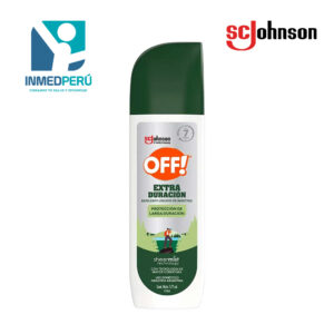 Repelente de Insectos OFF! Extra Duración Loción Spray Frasco x 177mL