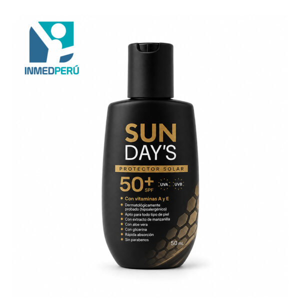Protector Solar SUNDAY'S FPS 50+ (50ML)