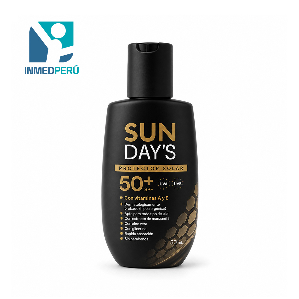 Protector Solar SUNDAY'S FPS 50+ (50ML)