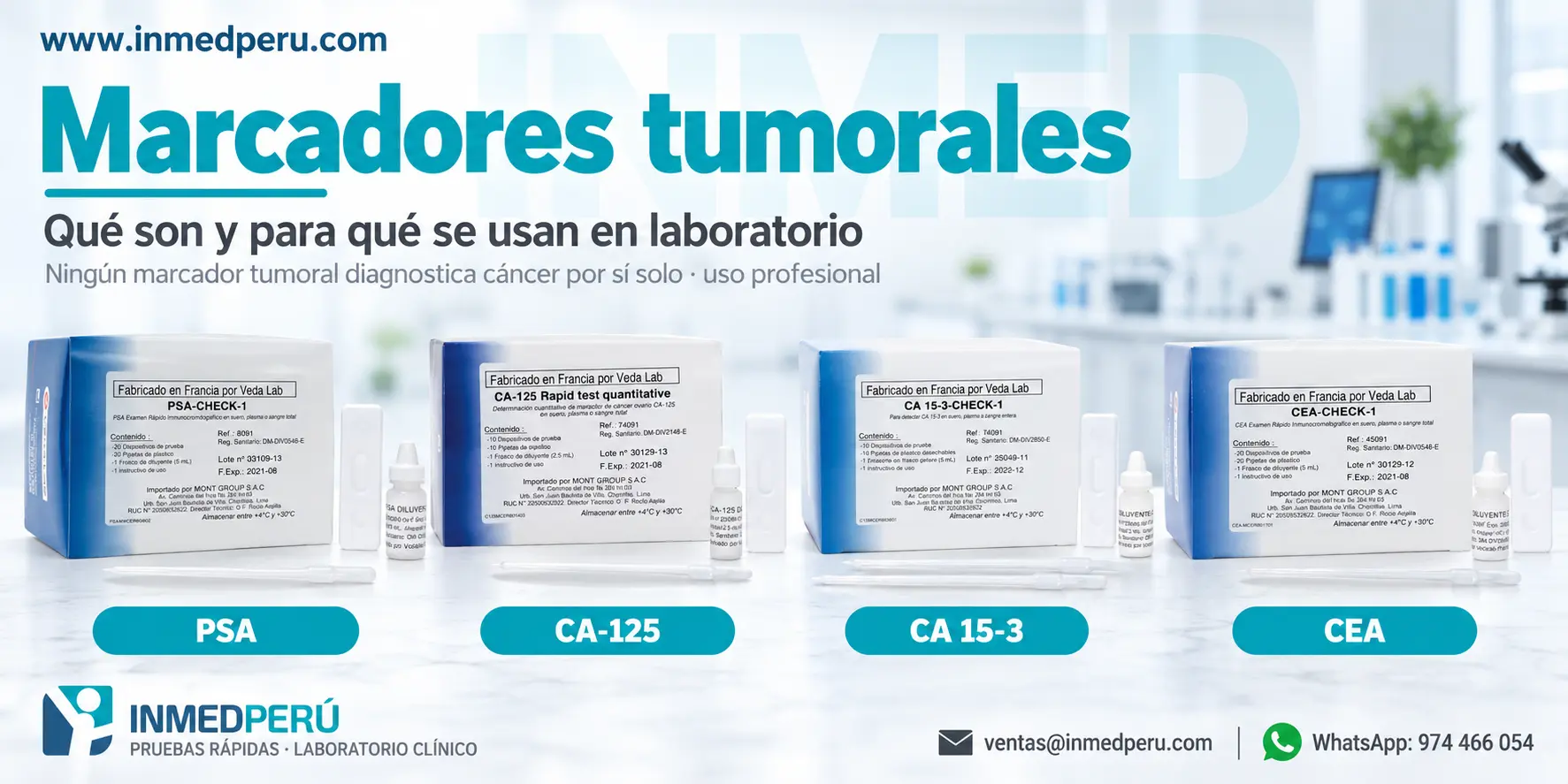Marcadores tumorales: qué son y para qué se usan en laboratorio
